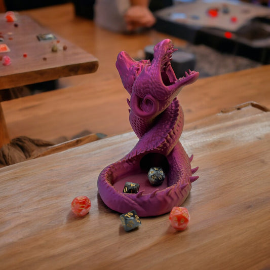 Duelling Dragons Dice Tower