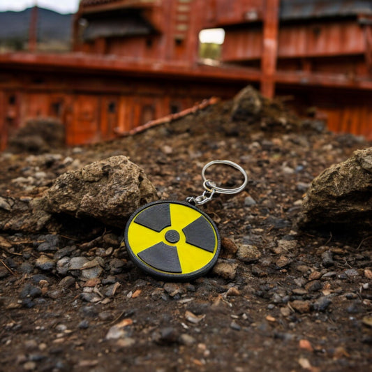 Radioactive Keychain