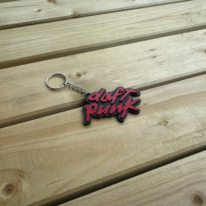 Daft Punk Keychain