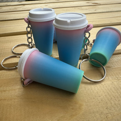 Coffee Cup Keychain