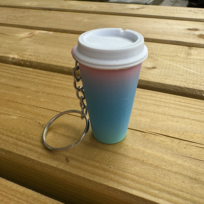 Coffee Cup Keychain