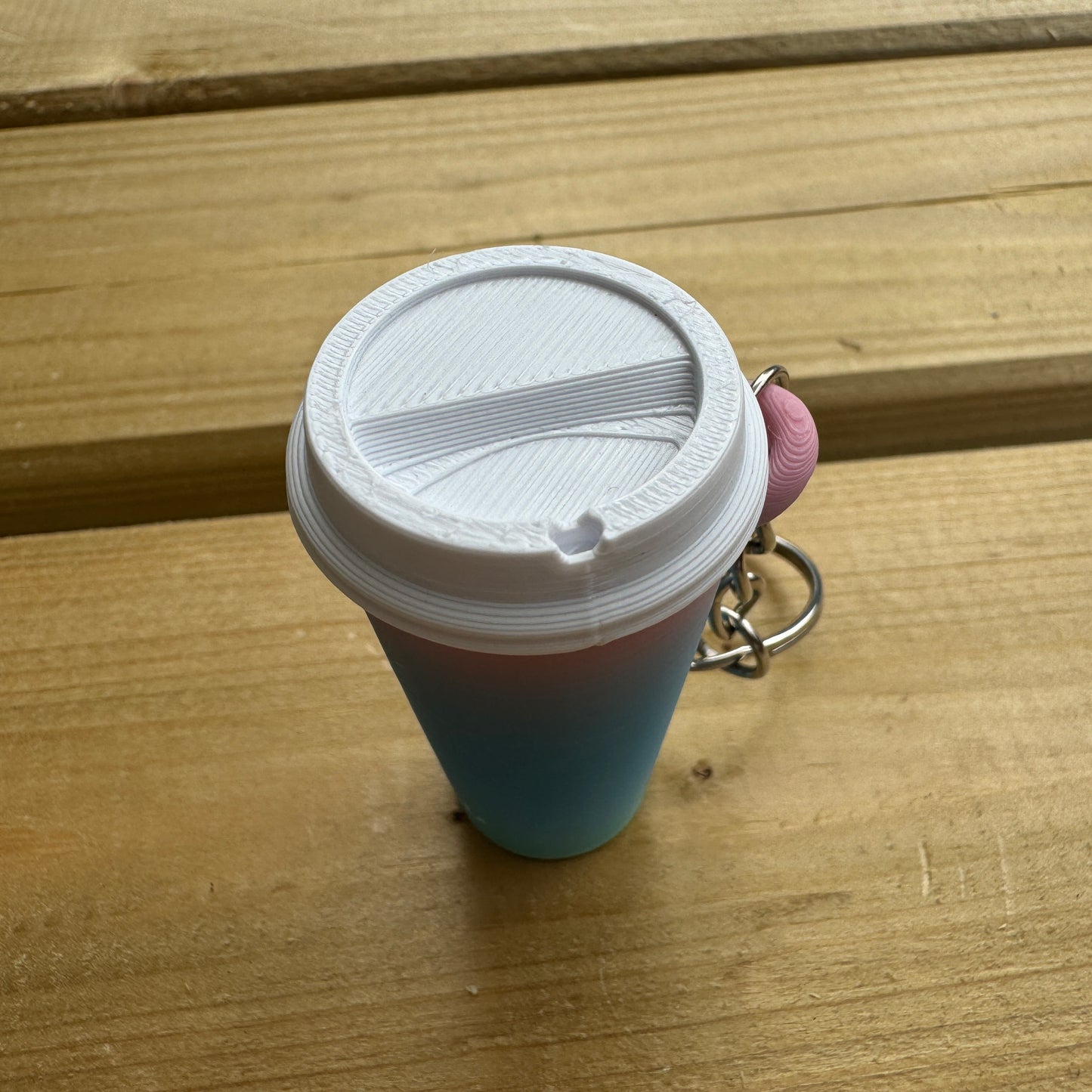 Coffee Cup Keychain