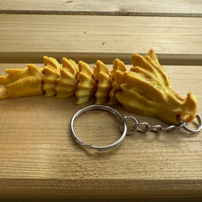 Bone Dragon Keychain