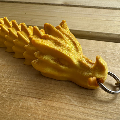 Bone Dragon Keychain