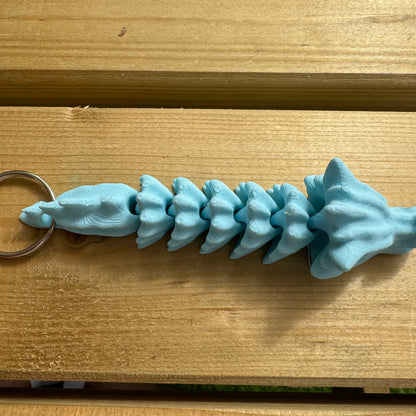 Bone Dragon Keychain