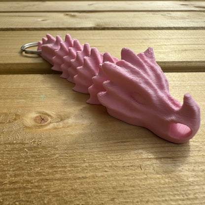 Bone Dragon Keychain