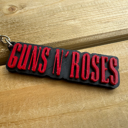 Guns N' Roses Keychain