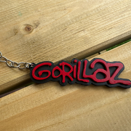 Gorillaz Keychain