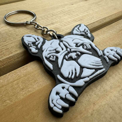 French Bulldog Keychain