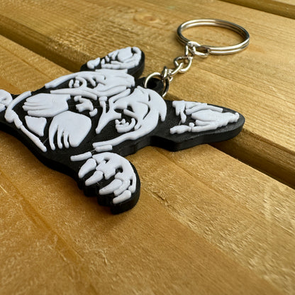 French Bulldog Keychain