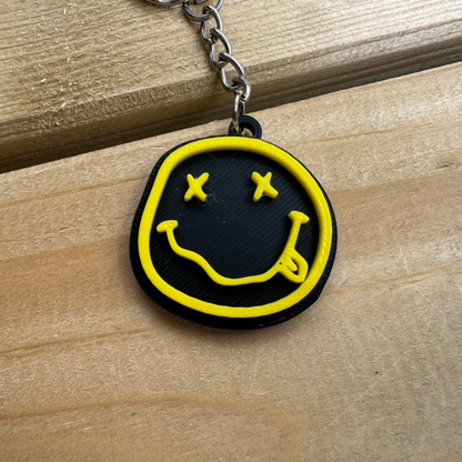 Nirvana Logo Keychain