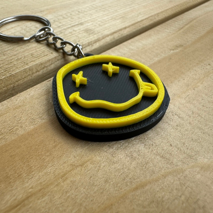 Nirvana Logo Keychain