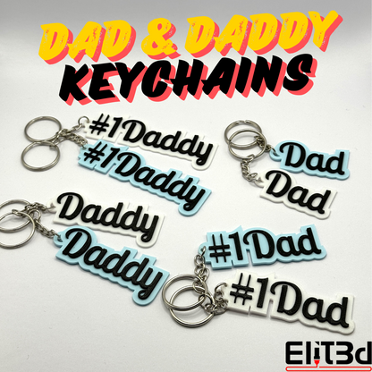 Dad/Daddy Keychains